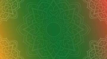 gemakkelijk achtergrond, decoratief mandala ornament vector