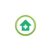 ziekenhuis Gezondheid medisch geneeskunde logo ontwerp vector