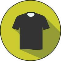 t-shirt icoon - vlak kleren pictogrammen vector
