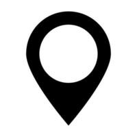 kaart wijzer vector icoon markeerstift plaats. GPS plaats symbool navigatie voor uw web plaats ontwerp, logo, app, ui. illustratie