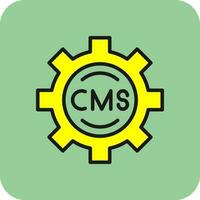 cms vector icoon ontwerp