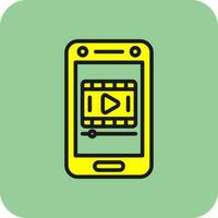 video vector icoon ontwerp