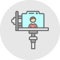 vlogger vector icoon ontwerp