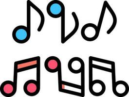 musical Notitie vector icoon ontwerp