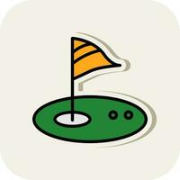 golf vector icoon ontwerp