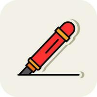 markeerstift vector icoon ontwerp