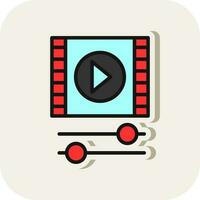 video vector icoon ontwerp