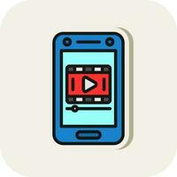 video vector icoon ontwerp