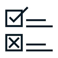 Verenigde Staten verkiezingen kies republikeinse of democratische kandidaat politieke verkiezingscampagne silhouet pictogram ontwerp vector