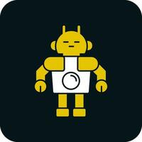 robot vector icoon ontwerp