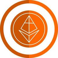 ethereum vector icoon ontwerp