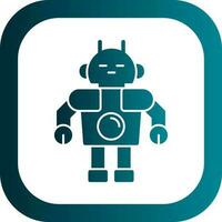 robot vector icoon ontwerp