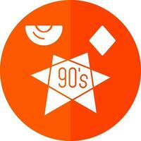 90s vector icoon ontwerp
