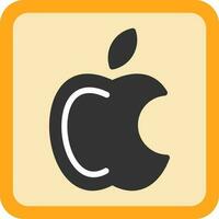 appel logo vector icoon ontwerp