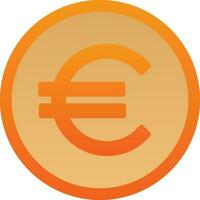 euro valuta vector icoon ontwerp