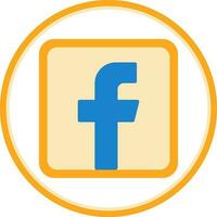 facebook logo vector icoon ontwerp