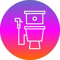 toilet vector icoon ontwerp