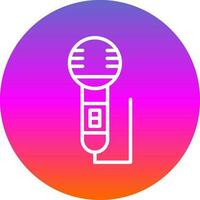 mic vector icoon ontwerp