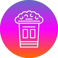 popcorn vector icoon ontwerp