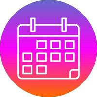 kalender vector icoon ontwerp