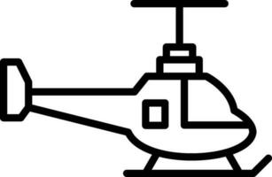 helikopter vector icoon ontwerp