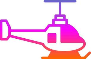 helikopter vector icoon ontwerp