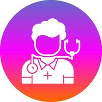 Mens dokter vector icoon ontwerp