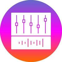 equalizer vector icoon ontwerp