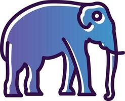 olifant vector icoon ontwerp