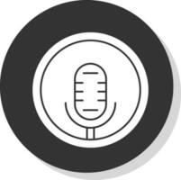 podcast vector icoon ontwerp