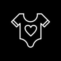 baby overhemd vector icoon ontwerp