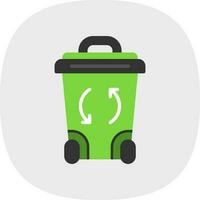 recycle bak vector icoon ontwerp
