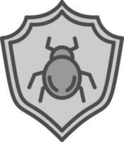 antivirus vector icoon ontwerp