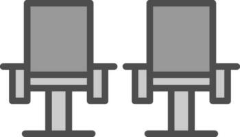 stoelen vector icoon ontwerp