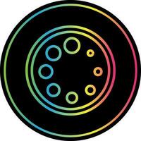 spinner van dots vector icoon ontwerp