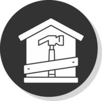 huis reparatie vector icoon ontwerp