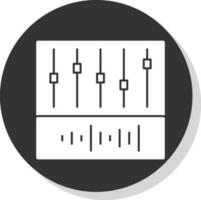 equalizer vector icoon ontwerp