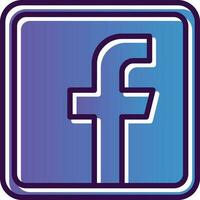 facebook logo vector icoon ontwerp