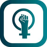 feminisme vector icoon ontwerp