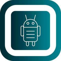 android karakter vector icoon ontwerp