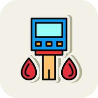 glucometer vector icoon ontwerp