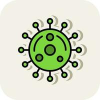 virus vector icoon ontwerp