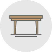 tafel vector icoon ontwerp