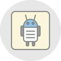 android karakter vector icoon ontwerp