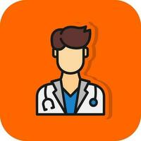 dokter vector icoon ontwerp