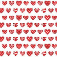 san Valentijnsdag dag. liefde. viering. naadloos patroon voor kleding stof, inpakken, textiel, behang, kleding. vector. vector