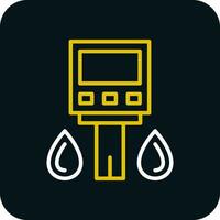 glucometer vector icoon ontwerp