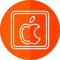 appel logo vector icoon ontwerp