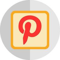 pinterest logo vector icoon ontwerp