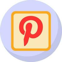 pinterest logo vector icoon ontwerp